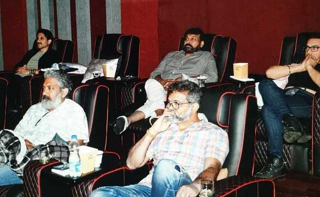 'Laal Singh Chaddha' preview at Chiranjeevi's house